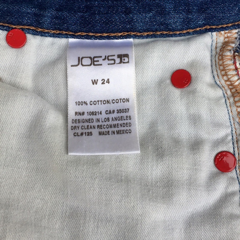 JOE’S DENIM JEAN SHORTS SLIGHTLY DISTRESSED - Picture 8 of 15